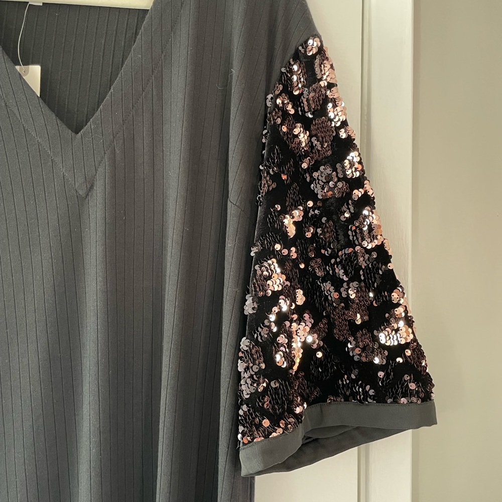 Anthropologie RO & DE Ariel Sequin Midi Dress - Picture 5 of 14